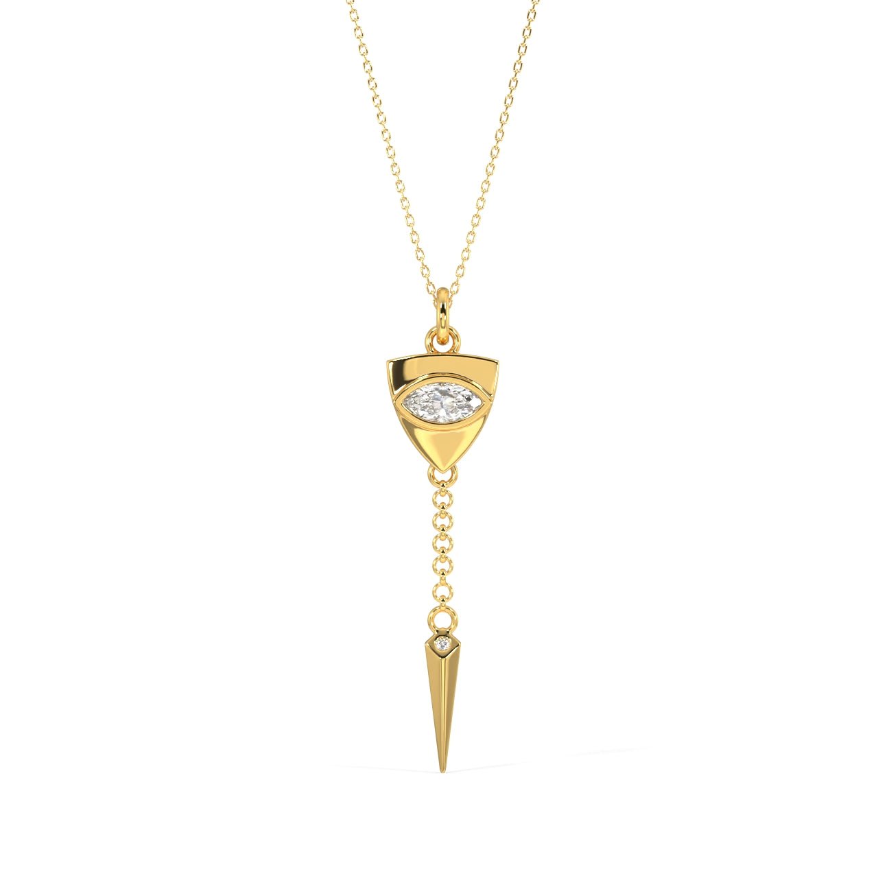 Fleur Droplet Necklace