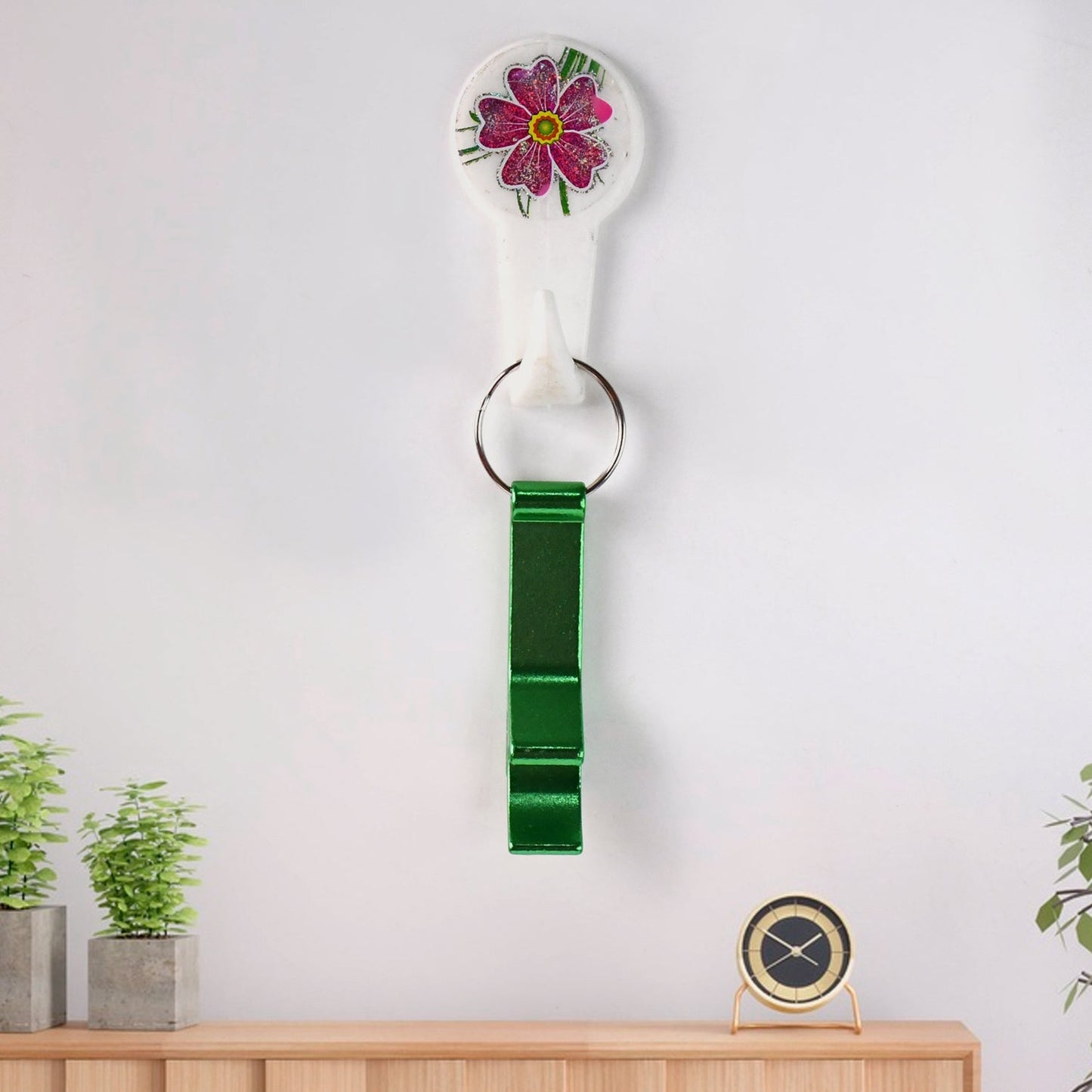 Metal Bottle Opener Keychain (1 Pc)