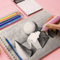 Electric Eraser Kit – Battery Operated with 10 Refills for Drawing & Sketching (Mix Design / Battery Not Included)