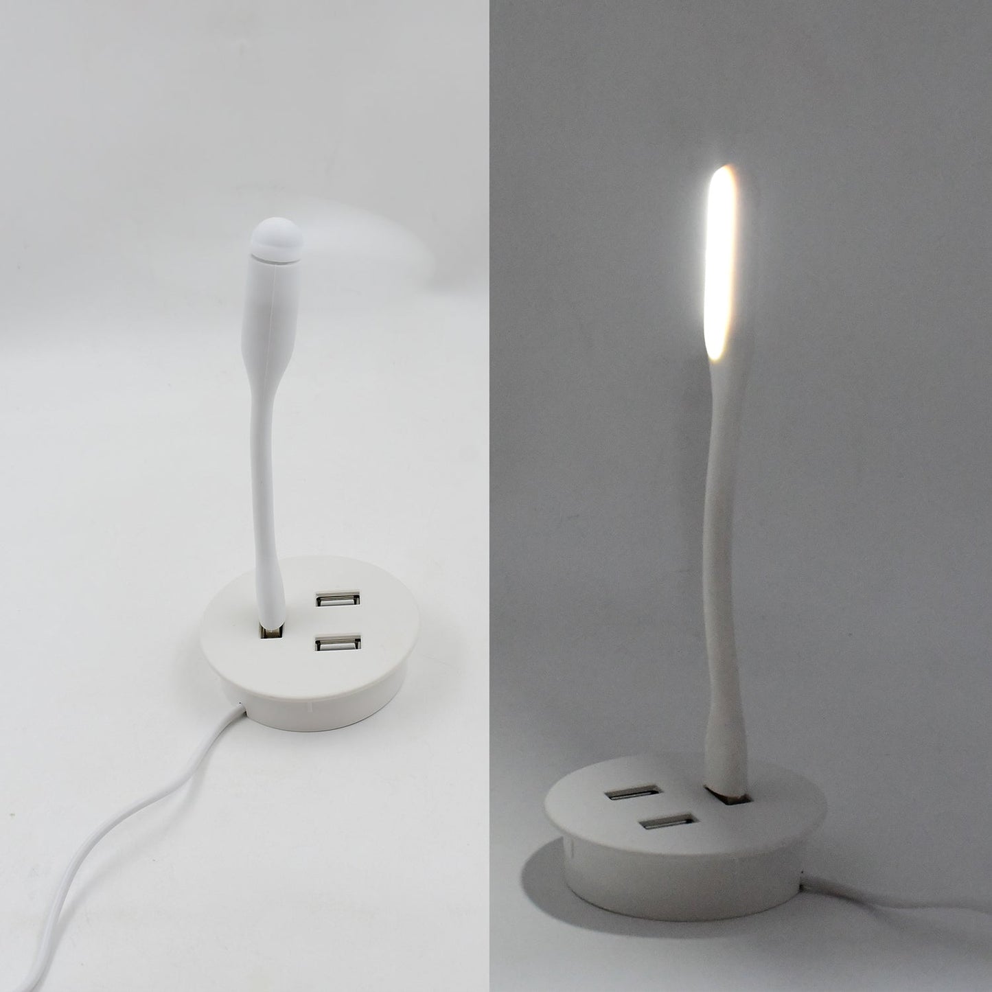  Mini USB Fan & light