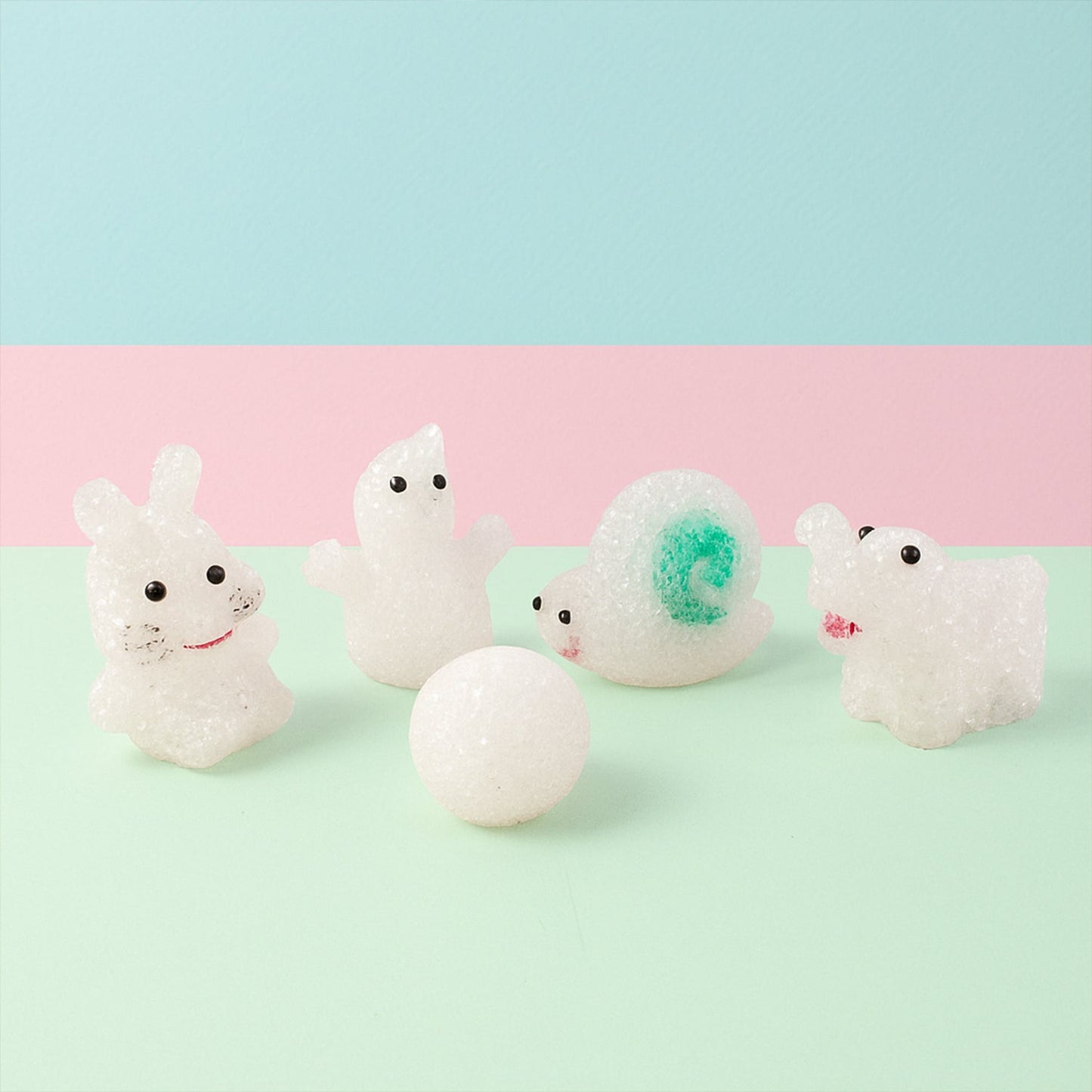 MULTI SHAPE SMALL LIGHT LAMPS LED SHAPE CRYSTAL NIGHT LIGHT LAMP (6 PC SET)