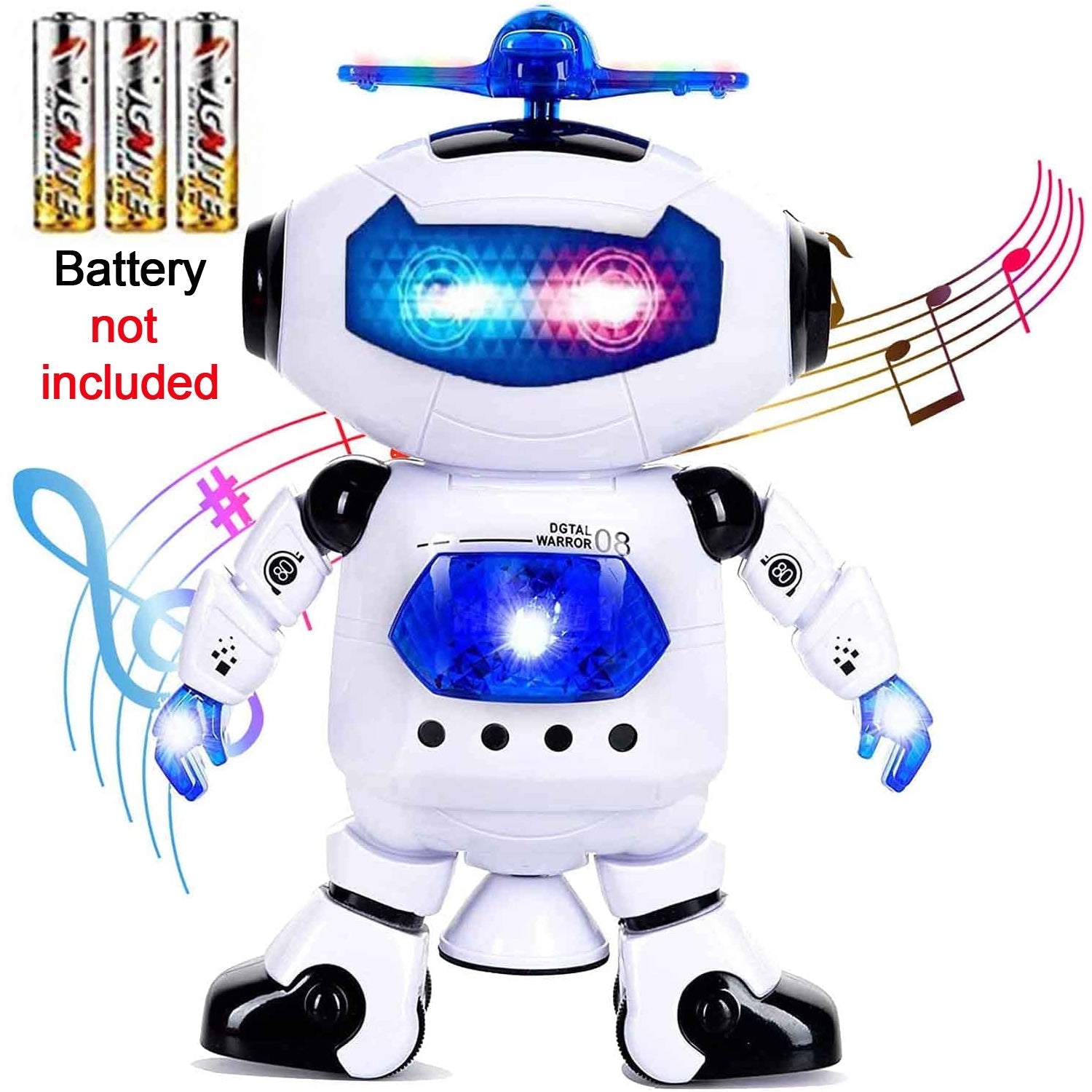 Dancing Robot with 3D Lights