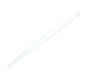 White plastic rolling pin for chapati making