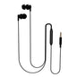 MoBass 1  Noise Isolation Hands free Earphones with Mic UM1210BLK-EP