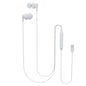 MoBass 2  Noise Isolation Hands free Earphones with Mic UM1211WHT-TC