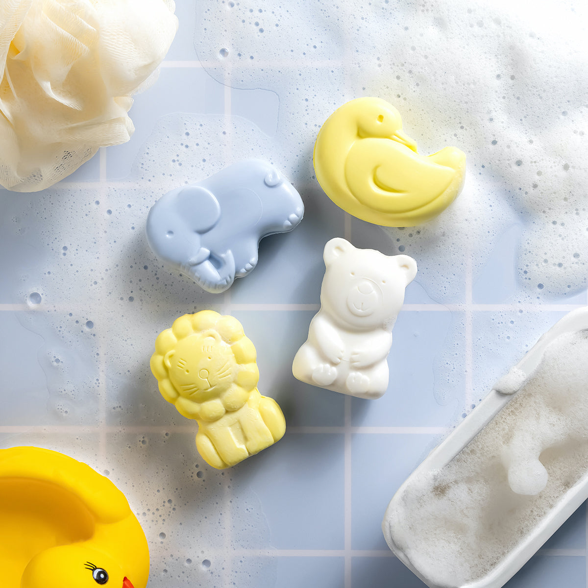Assorted Pack of 4 Kids Soaps  (75gm x 4)