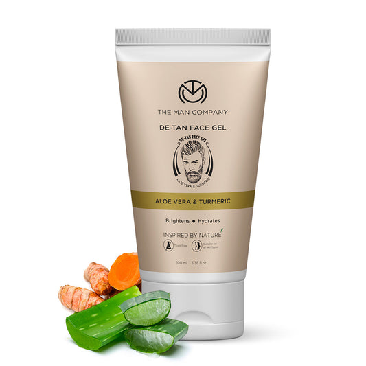 De-Tan Face Gel I Aloe Vera & Turmeric