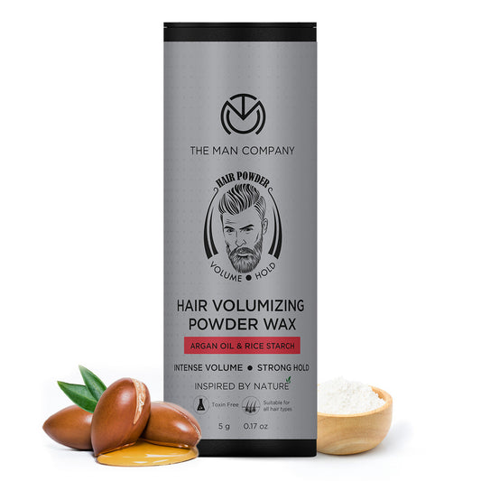 Hair Volumizing Powder Wax | Argan Oil & Rice Starch