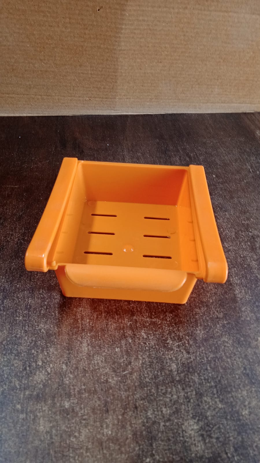 Adjustable Sliding Refrigerator Storage Basket (1 Pc)