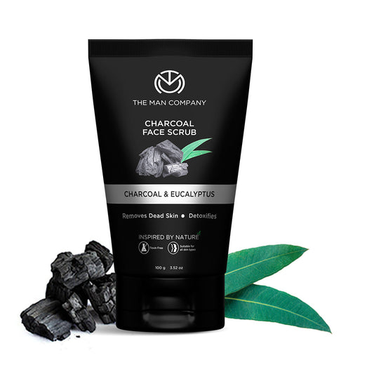 Charcoal Face Scrub | Charcoal & Eucalyptus (100g)