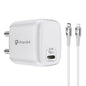 33W Power Delivery GaN charger with Type C port + C2L PD Cable (1m) UM1102L