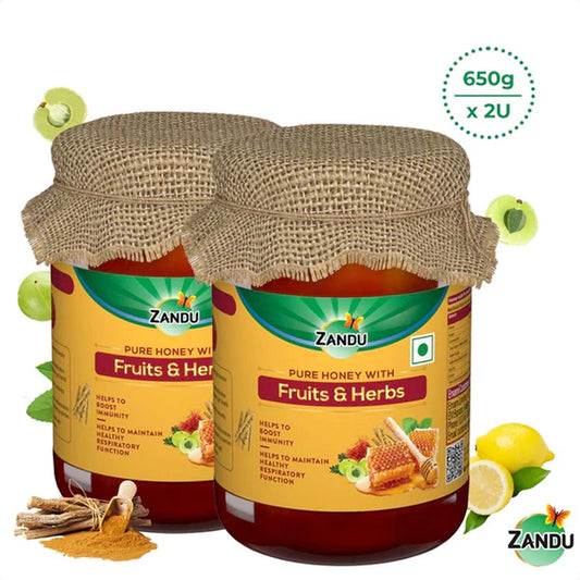 Zandu Fruits & Herbs Honey