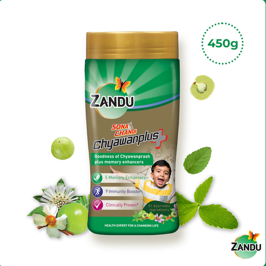 Zandu Sona Chandi Chyawanplus | Ayurvedic Chyawanprash for Kids