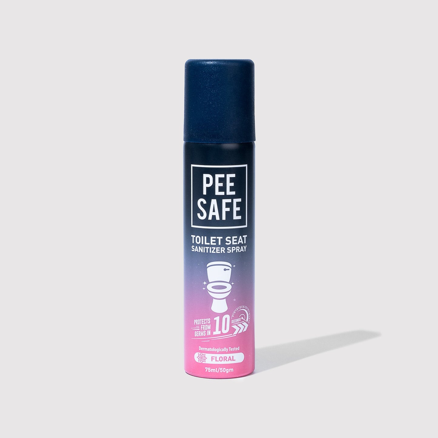 Toilet Seat Sanitizer Spray (Floral) - 75 ML - BYOC