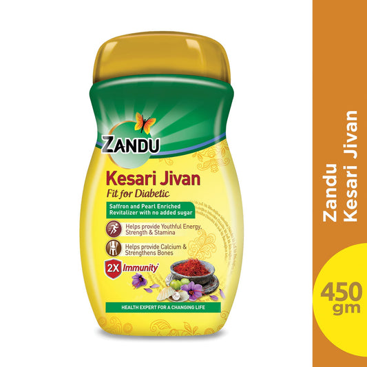 Zandu Kesari Jivan – Fit for Diabetics Zandu Kesari Jivan Fit for Diabetics | Sugar-Free Ayurvedic Revitalizer for Diabetics