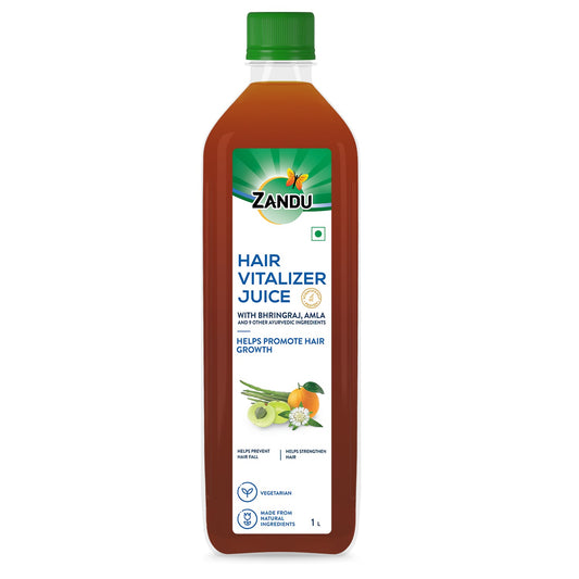 Hair Vitalizer Juice | Scientifically Proven for Natural Hair Growth & Strengthening (1L)