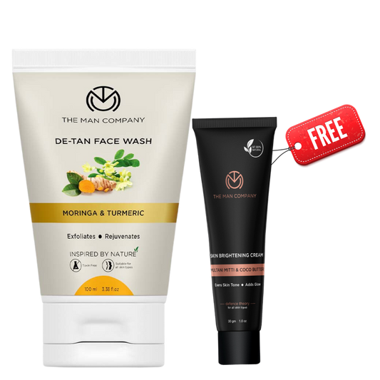 De-Tan Face Wash I Moringa & Turmeric