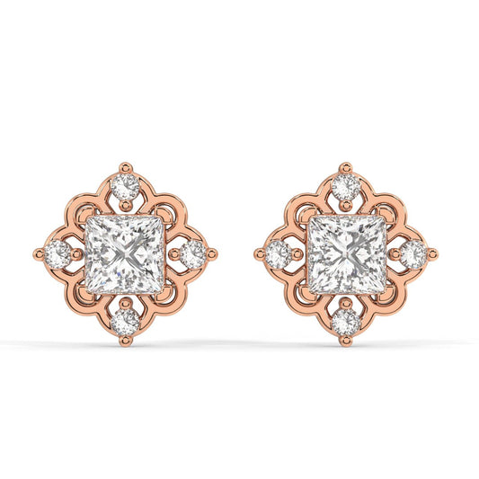 Fern Mini Stud Earrings